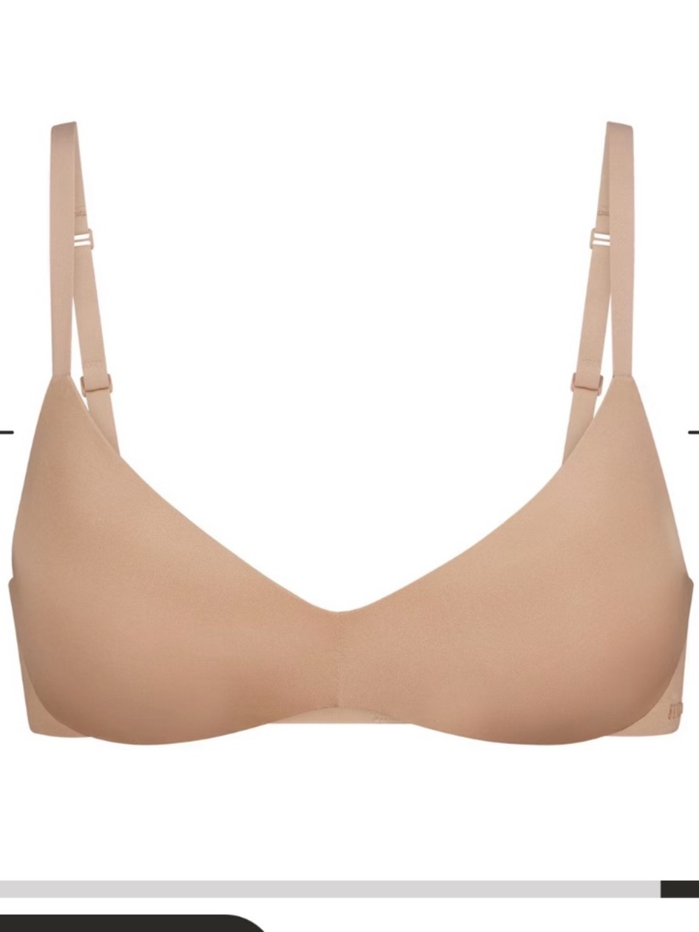 SKIMS Pushup Plunge Wireless Bra - Picture 5 of 7